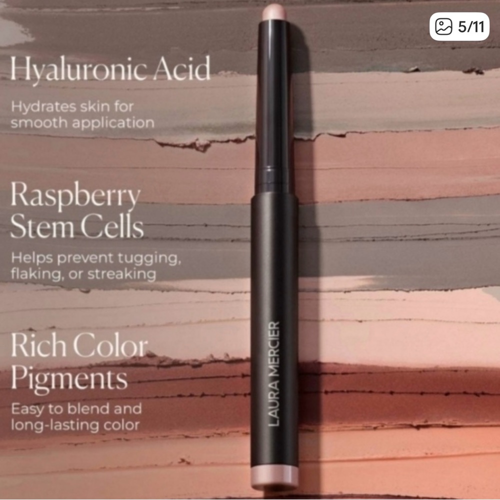 Laura Mercier Caviar Stick Eye Color- FULL SIZE (0.05 oz/64 g) - Picture 5 of 11